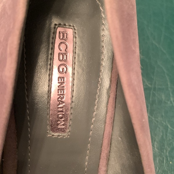 Gray Suede BCBGeneration Heels - Picture 6 of 6